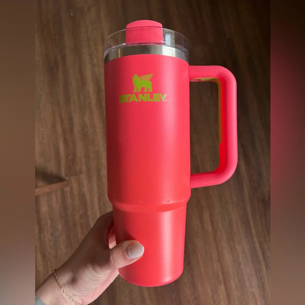 Stanley Quencher Flowstate 30oz Hibiscus Stainless Steel Tumbler - Picture 5 of 10